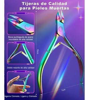 Foto 5 | Foto 5 | Alicates Pedicure Kit Profesional Manicure Alicate Uñas 8pcs