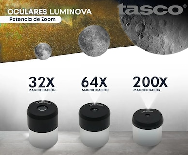 Foto 8 | Foto 8 | Telescopio Astronomico Profesional Tasco Luminova Refractor 60x800mm para Niños y Principiantes