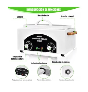 Foto 2 | Foto 2 | Esterilizador De Herramientas De Manicura Autoclave 1.5 L Blanco
