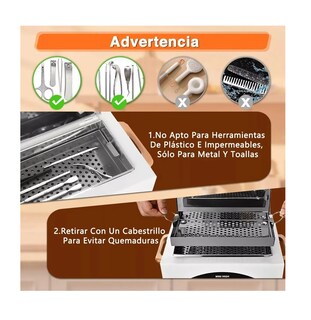 Foto 4 | Foto 4 | Esterilizador De Herramientas De Manicura Autoclave 1.5 L Blanco