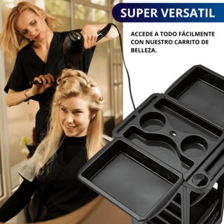 Foto 7 | Foto 7 | Carrito Auxiliar para Estética Ecomlab Organizador Belleza