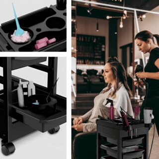 Foto 8 | Foto 8 | Carrito Auxiliar para Estética Ecomlab Organizador Belleza