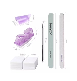 Foto 2 | Foto 2 | Kit para Retiro Uñas Acrílica 128 piezas