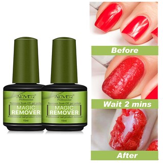 Foto 2 | Foto 2 | Esmalte De Uñas En Gel Burst Magic Remover 15 Ml X 2 - Huoguo - Venta Internacional.