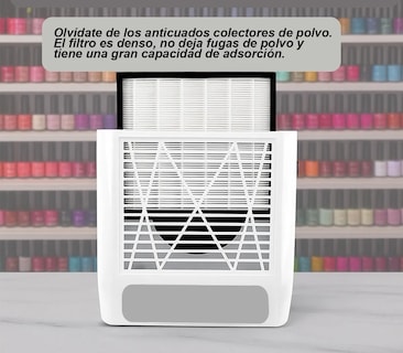 Foto 4 | Foto 4 | Aspiradora Extractor De Polvo Para Uñas 80w Profesional Blanca