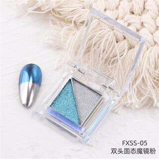Foto 1 | Foto 1 | Nail Art Magic Mirror Powder Titanium Powder Juego De 2 Colores - Venta Internacional.