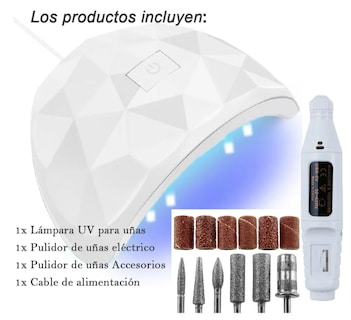 Foto 4 | Foto 4 | Estación Profesional De Manicura Xtellar Con Lámpara Uv Y Esmeril Eléctrico