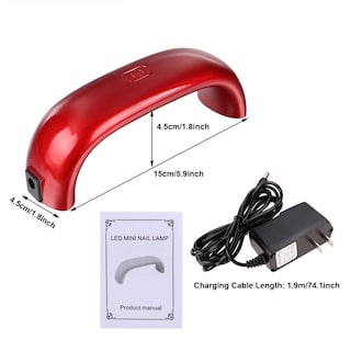 Foto 3 | Foto 3 | Máquina Secadora Eléctrica Para Curar Esmaltes De Uñas 9 W 60 Segundos - Venta Internacional.