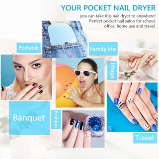 Foto 4 | Foto 4 | Lámpara De Uñas Lcd Plegable 24 W Secador De Esmalte De Uñas Con Temporizador De 30 Segundos - Venta Internacional.