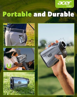 Foto 6 | Foto 6 | Telémetro De Golf Acer Con Láser De 1200 Yardas Con Pendiente Para Cazar - Venta Internacional.