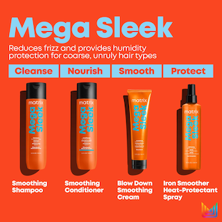 Foto 7 | Foto 7 | Crema Sin Enjuague Matrix Mega Sleek Blow Down 150 Ml - Venta Internacional.