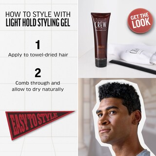 Foto 3 | Foto 3 | Gel Para El Cabello American Crew Light Hold 388 Ml Para Hombre - Venta Internacional.