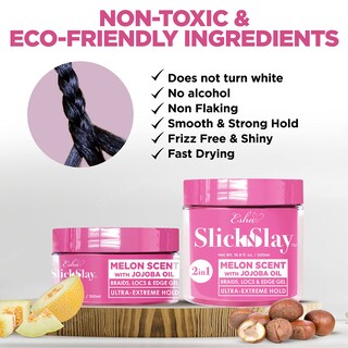 Foto 3 | Foto 3 | Gel Para El Cabello Esha Slick N Slay Braiding 3 En 1 Para Trenzas Y Bordes - Venta Internacional.