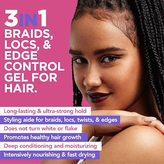Foto 5 | Foto 5 | Gel Para El Cabello Esha Slick N Slay Braiding 3 En 1 Para Trenzas Y Bordes - Venta Internacional.