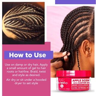 Foto 6 | Foto 6 | Gel Para El Cabello Esha Slick N Slay Braiding 3 En 1 Para Trenzas Y Bordes - Venta Internacional.
