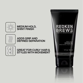 Foto 3 | Foto 3 | Gel Capilar Redken Brews Holding Gel Para Hombre, De Fijación Media, 150 Ml - Venta Internacional.