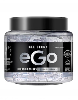 Foto 2 | Foto 2 | Gel Fijador Para Cabello Ego Black + Termo De Agua De Regalo Güish