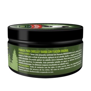 Foto 5 | Foto 5 | Woodsman Pomada Para Cabello Y Barba Fijación Original 113g (4oz.)