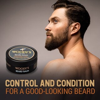 Foto 3 | Foto 3 | Bálsamo Para Barba Woody, Acondicionador Y Cera Para Peinar 2 En 1, 60 Ml - Venta Internacional.