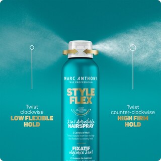 Foto 3 | Foto 3 | Spray Para El Cabello Marc Anthony Style Flex 2 En 1 280 Ml Extra Fuerte - Venta Internacional.