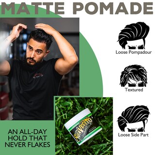 Foto 3 | Foto 3 | Pomada Para El Cabello Suavecito Pomade Matte 946 Ml De Fijación Media Para Hombre - Venta Internacional.
