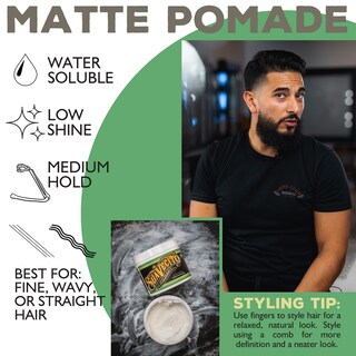 Foto 4 | Foto 4 | Pomada Para El Cabello Suavecito Pomade Matte 946 Ml De Fijación Media Para Hombre - Venta Internacional.
