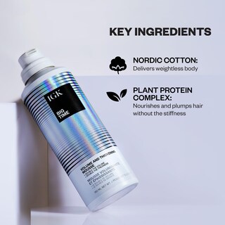 Foto 3 | Foto 3 | Mousse Igk Big Time Para Volumen Y Espesamiento, 180 Ml, Vegano, Libre De Crueldad Animal - Venta Internacional.