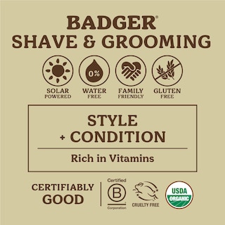 Foto 4 | Foto 4 | Pomada Para El Cabello Badger, Certificada Como Orgánica, Fijación Media, 60 Ml - Venta Internacional.