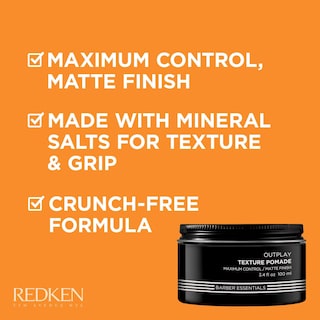 Foto 2 | Foto 2 | Pomade Redken Brews Texture Para Hombre, Fijación Máxima Y Fuerte, 100 Ml - Venta Internacional.