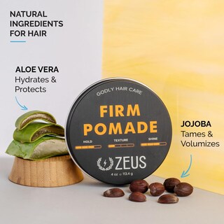 Foto 2 | Foto 2 | Pomade Zeus, Brillo Natural Y Fijación Firme A Base De Agua, 120 Ml - Venta Internacional.