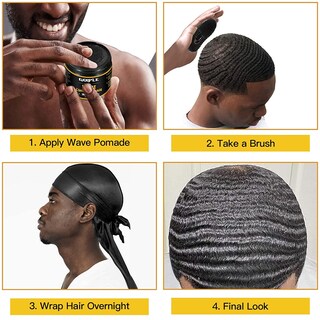 Foto 6 | Foto 6 | Wave Pomade Goiple Natural Wave, Agarre Fuerte Con Tamaño De Viaje - Venta Internacional.
