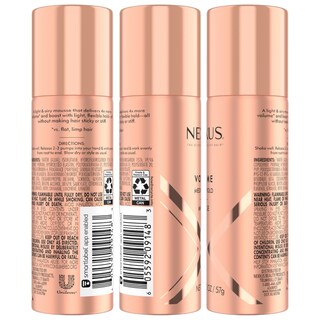 Foto 2 | Foto 2 | Mousse Nexxus Travel Volume Fijación Media 60 Ml Paquete De 4 - Venta Internacional.