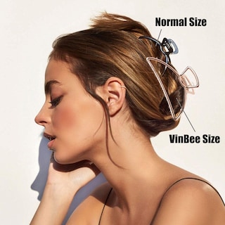 Foto 1 | Foto 1 | Pinzas Para El Pelo Huoguo Broche De Metal Para Enganchar El Pelo Pinza Para La Mandíbula - Venta Internacional.
