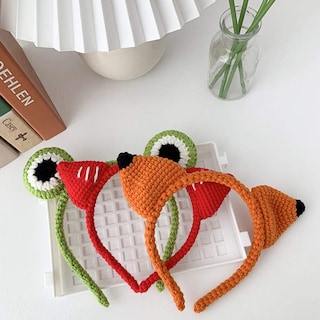Foto 3 | Foto 3 | Diadema Con Orejas De Animal Huoguo Con Dibujos Animados Suave Y Linda Para Mujer - Venta Internacional.
