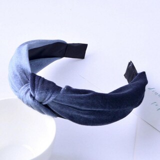 Foto 1 | Foto 1 | Diadema Huoguo Diadema Cruzada De Terciopelo Lateral Ancho Para Mujer - Venta Internacional.