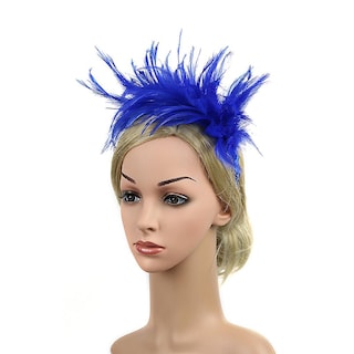 Foto 5 | Foto 5 | Diadema Huoguo Vintage Burlesque Flapper Con Plumas De Avestruz - Venta Internacional.