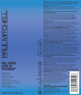 Foto 6 | Foto 6 | Tratamiento Sin Enjuague Paul Mitchell Full-circle Para Cabello Rizado, 200 Ml - Venta Internacional.