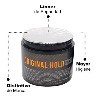 Foto 4 | Foto 4 | Pomada De Cabello The Shaving Co Original Fijación Media 4oz