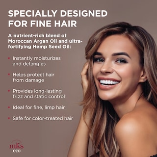 Foto 3 | Foto 3 | Tratamiento Sin Enjuague Y Desenredante Earthly Body Mks Eco X Fine Hair - Venta Internacional.