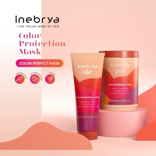 Foto 2 | Foto 2 | Máscara Inebrya Color Perfect, Máscara De Protección De Colo - Venta Internacional.