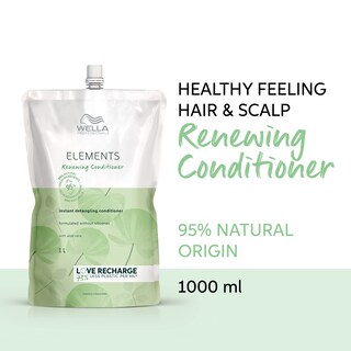 Foto 2 | Foto 2 | Acondicionador Wella Professionals Elements Gentle, Bolsa De 1 Litro - Venta Internacional.