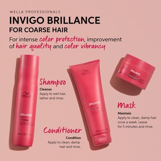 Foto 3 | Foto 3 | Acondicionador Wella Professionals Invigo Brilliance 250 Ml - Venta Internacional.