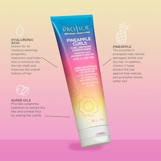 Foto 4 | Foto 4 | Acondicionador Pacifica Beauty Pineapple Curls Defining 100% Vegano - Venta Internacional.