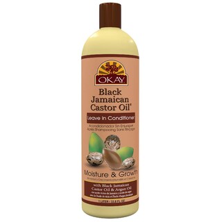 Foto 1 | Foto 1 | Acondicionador Sin Enjuague Okay Black, Aceite De Ricino Jamaicano, 1 Litro - Venta Internacional.