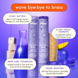 Foto 4 | Foto 4 | Acondicionador Amika Bust Your Brass Cool Blonde Repair 1000 Ml - Venta Internacional.