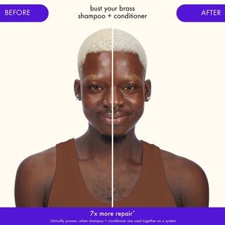 Foto 7 | Foto 7 | Acondicionador Amika Bust Your Brass Cool Blonde Repair 1000 Ml - Venta Internacional.