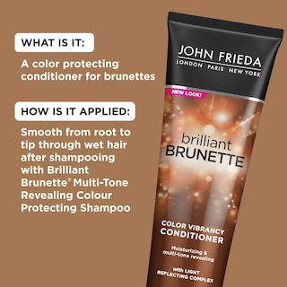 Foto 4 | Foto 4 | Acondicionador John Frieda Brilliant Brunette Color 250 Ml - Venta Internacional.
