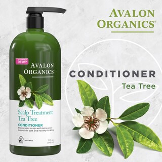 Foto 2 | Foto 2 | Acondicionador Avalon Organics Para Tratamiento Del Cuero Cabelludo, Árbol De Té, 960 Ml - Venta Internacional.