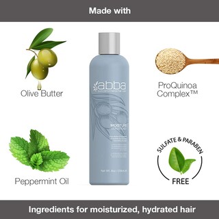 Foto 4 | Foto 4 | Acondicionador Abba Moisture Con Mantequilla De Oliva Y Aceite De Menta 240 Ml - Venta Internacional.