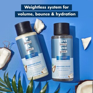 Foto 6 | Foto 6 | Acondicionador Love Beauty And Planet Weightless Volume 400 Ml - Venta Internacional.